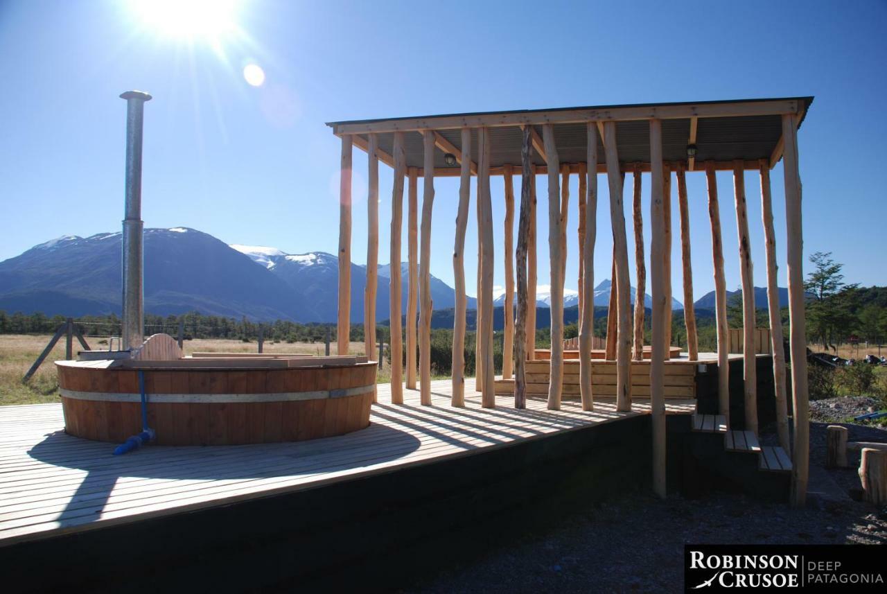Вілла Robinson Crusoe Deep Patagonia Villa O'Higgins Екстер'єр фото
